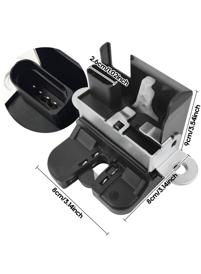 Rear Trunk Boot Lid Liftgate Lock Latch Fit for VW Volkswagen Golf GTI MK6 2009 2010 2011 2012 2013 5K0827505A US Warehouse - Image 2